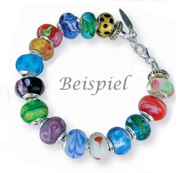 Beads Glas 925 Silber B-1612